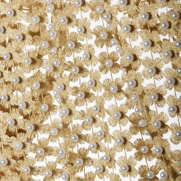 Boston Proper - Beautiful Metallic Pearl Duster – Gold – XS/S – Worn Once - Picture 3 of 7